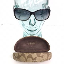 Coach Peony Oversized Women’s Sunglasses with Case 