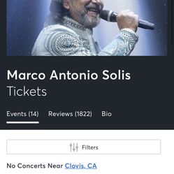 Marco Antonio Solís Tickets 