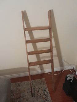 Handmade Wood Decorative Ladder