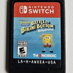 Nintendo Switch Battle Of Bikini Bottom (SpongeBob)