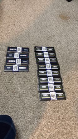 12x Kingston 8gb RAM sticks. DDR3.