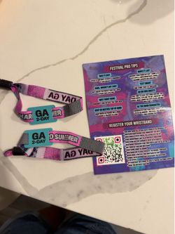 Hard summer 2 day GA (2 tickets) $300 each