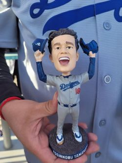 Yamamoto bobblehead Dodgers