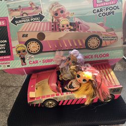 LOL Dolls Car Like New