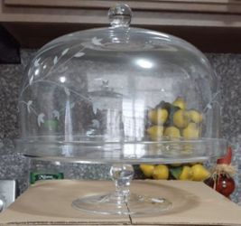 Princess House Moderna Domes Cake Stand