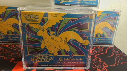 Ascended Heroe ETB (Pokémon Center Exclusive)