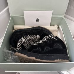 Lanvin Curb Sneaker 'Black' Size 38