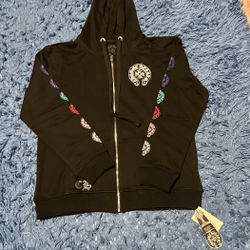 Chrome Hearts Zip-up Hoodie