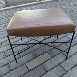 Brown Target Stool