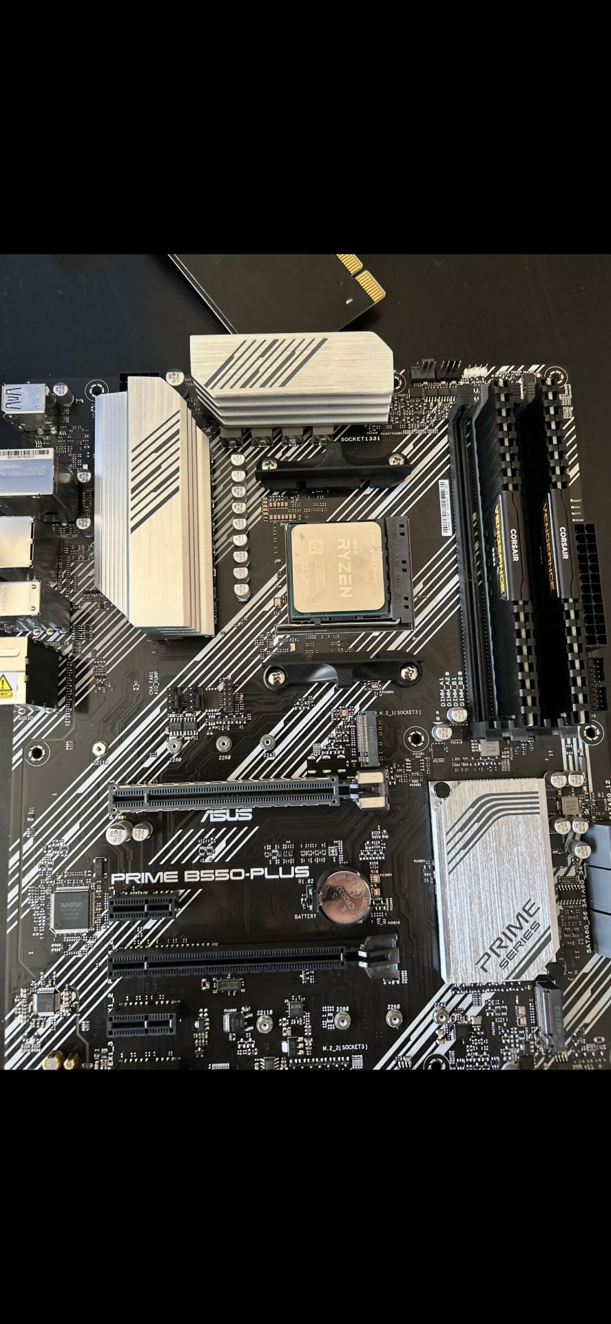 ryzen 7 5800x, 32gb ddr4 3200 ram, Asus b550 Mobo 