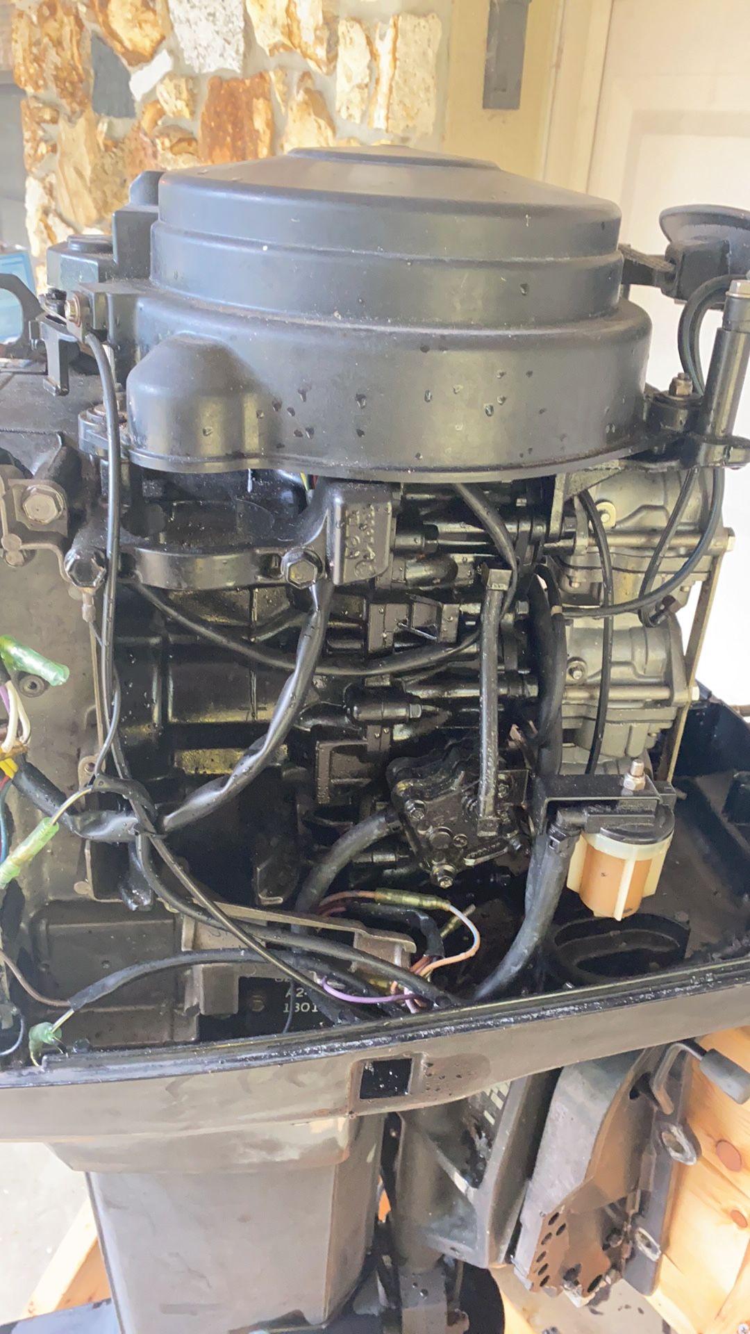 1997 mercury sea pro 55hp commercial tiller motor for Sale in Oviedo