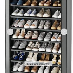 Tribesigns Shoes Racks Organizer For Closet, Vertical Shoe Shelf For Entryway