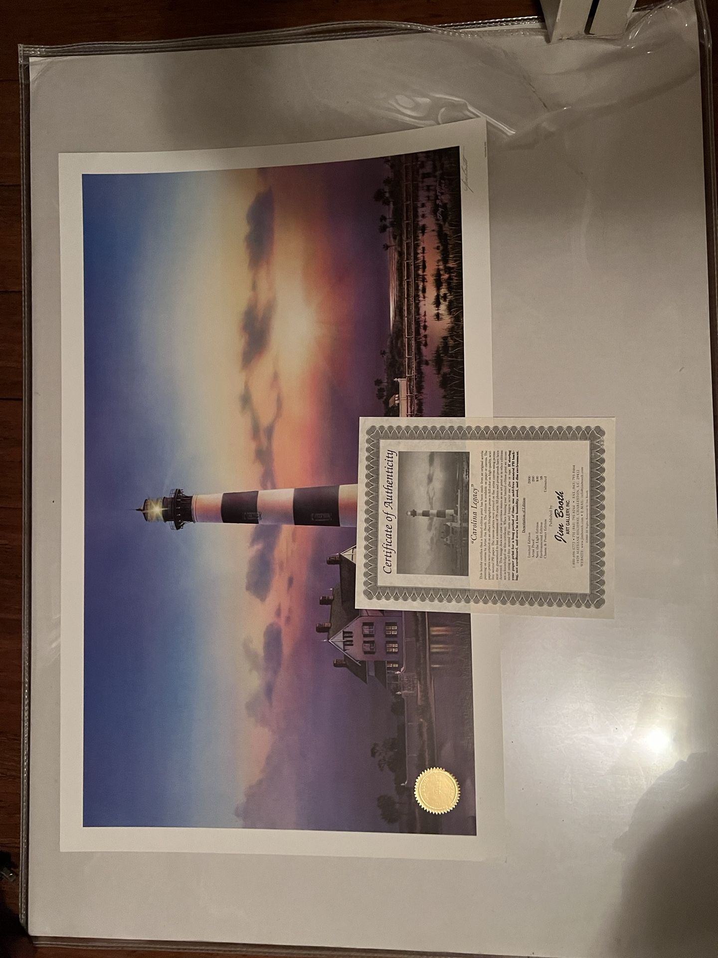 Jim Booth Print Carolina Legacy