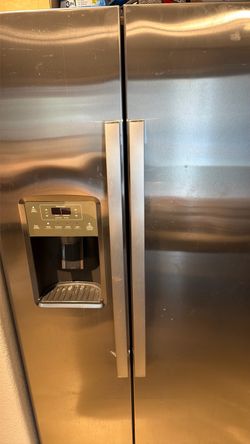 Stainless Steel Side-by-Side Refrigerator