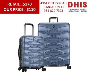 Traveler's Choice Granville II 2-Piece Luggage Set NEW