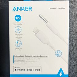 Anker Stereo To Lightning Port