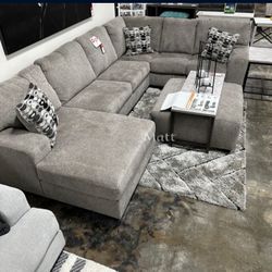 U Shaped Sectional Financing Available By ASHLEY 