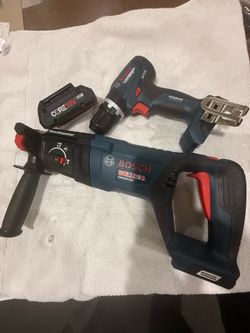 New Bosch Bulldog hammer drill +