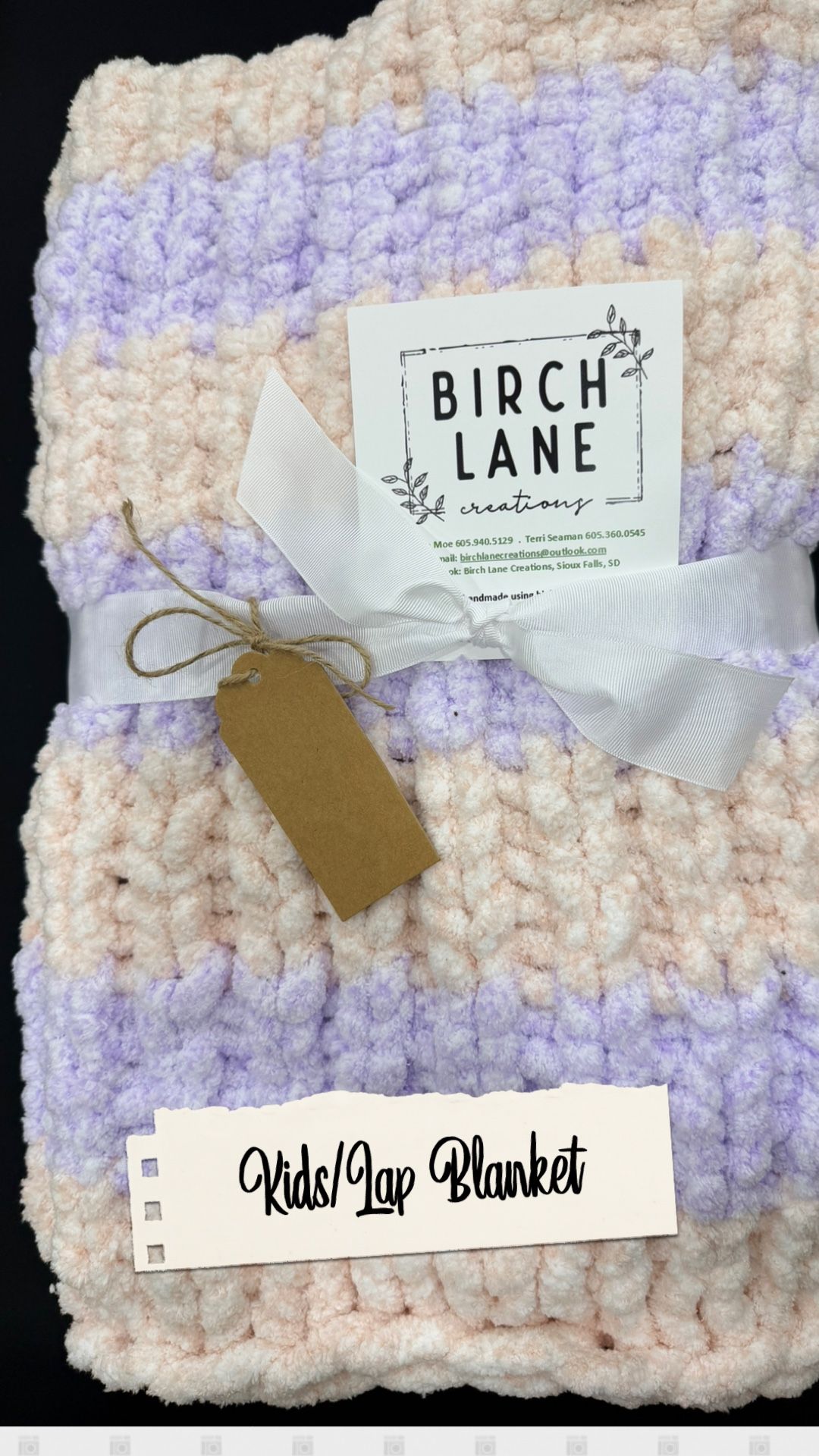 Blanket Handmade Chunky Chenille