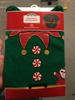 Holiday 24months bodysuit