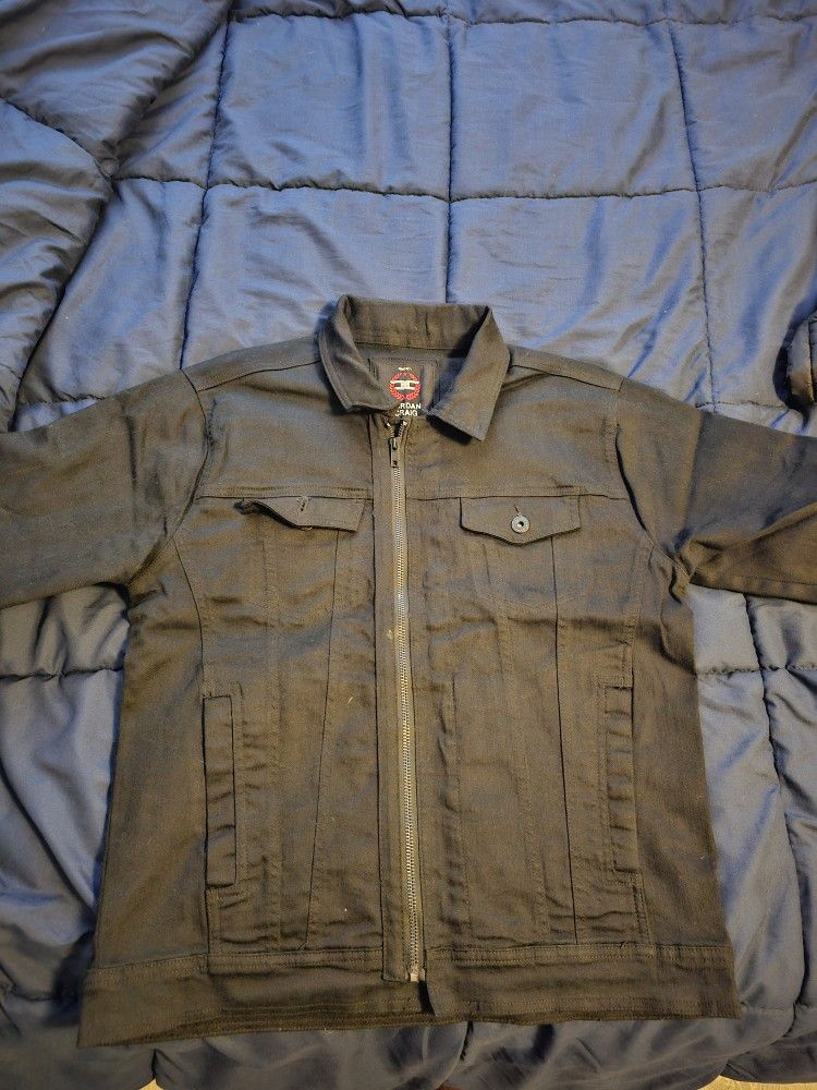 Jordan Craig Black Denim Jacket