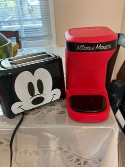 Used Mickey Mouse toaster and Coffee maker