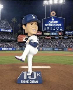Shohei Ohtani greatest game bobble head