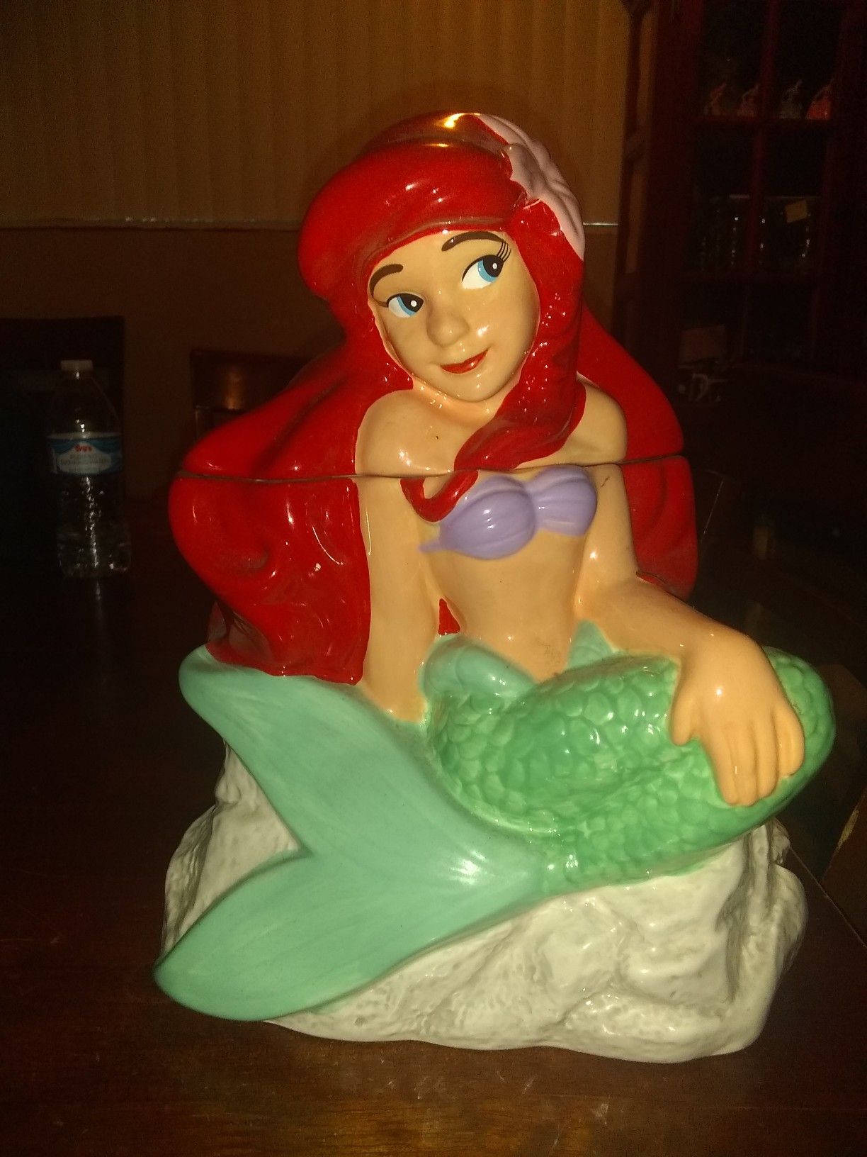 Little mermaid cookie jar