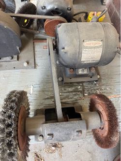Bench Grinder buffer power belts