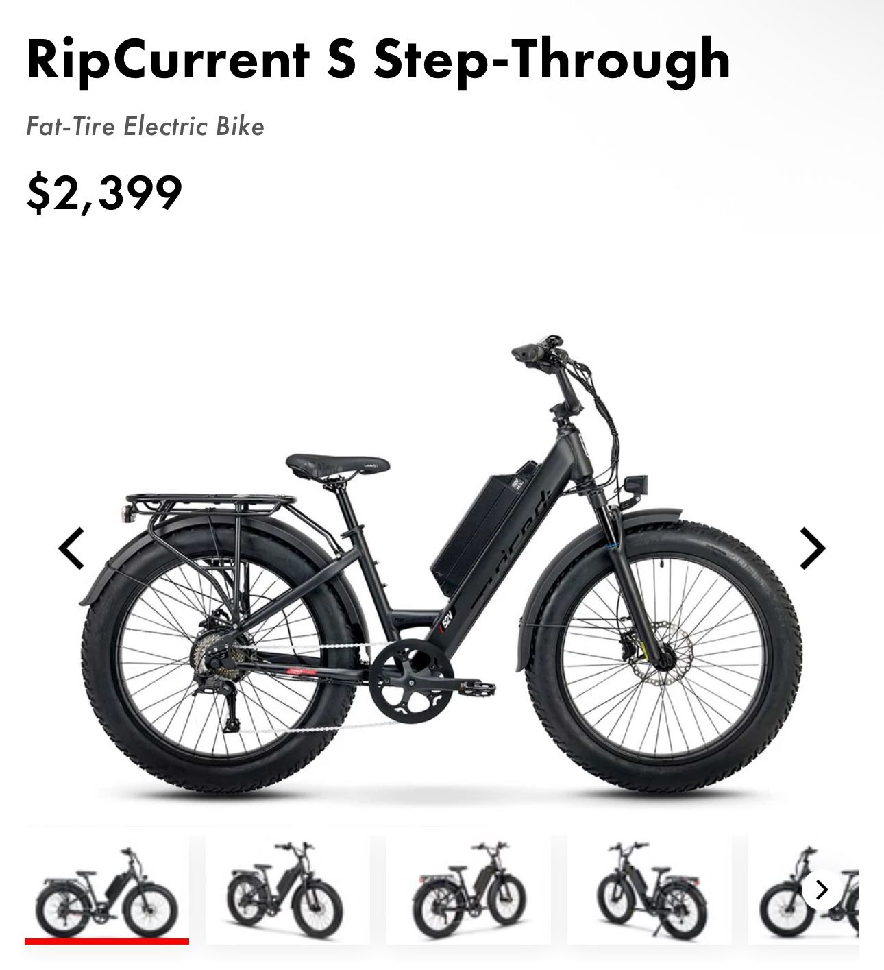 Electric Fat Tire Juiced Ripcurrent Review RipCurrent S Step
