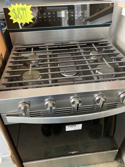 New Whirlpool 5 Burner Stove