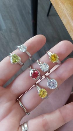 Rings $35 for all each size 7
