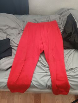 Red Sweat Pants