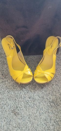 New Yellow Heels