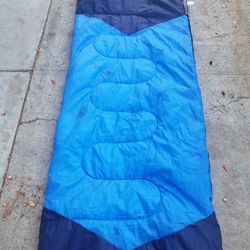 Blue Sleeping Bag