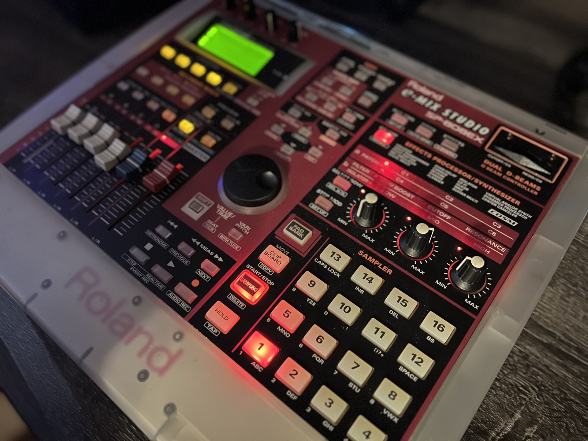 Roland Sp808 Ex Sampler Drum Machine Synth