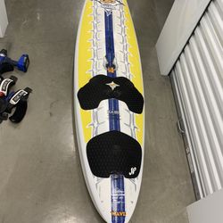 Windsurf Board. Windsurfer 