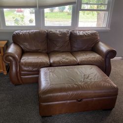 Leather Couch 
