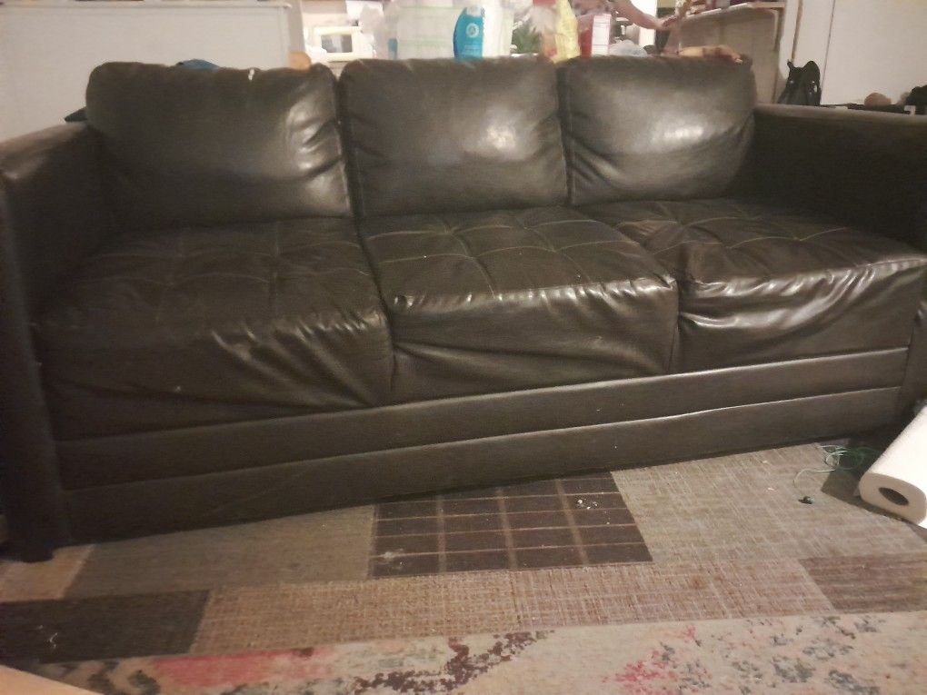 Leather Couch