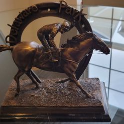 Limited Edition Bronze Delaware Park Horse Statue 