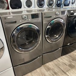 Kenmore elite washer and dryer set electric with warranty