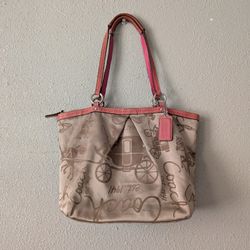 Pink Coach Purse Y2K