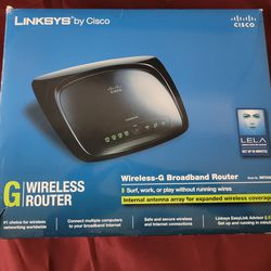 Wireless-G Linksys By Cisco Router