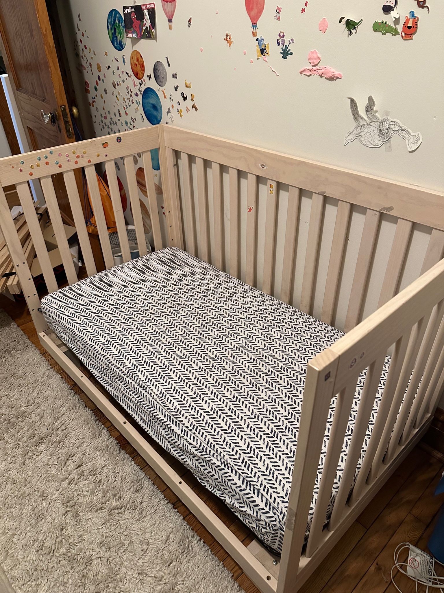 Babyletto Modo 3-in-1 convertible Crib With toddler Reel