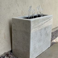 Garden - Patio Fountain  (Color Grey Stone )