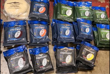 Mobile detailing polishing pads