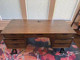 66” Harper Point Executive Desk by Aspen Home