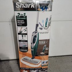 Shark 2 In 1 Blast & Scrub Steam Pocket Mop