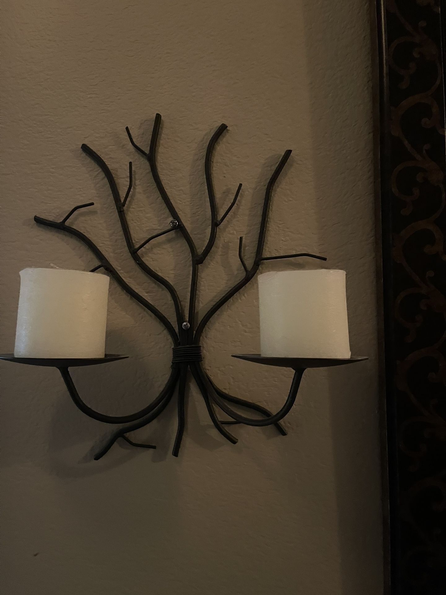 Set Of Candle Holders (2)