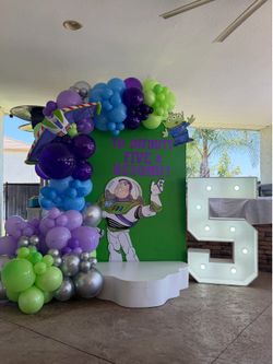 Marquee number buzz lightyear